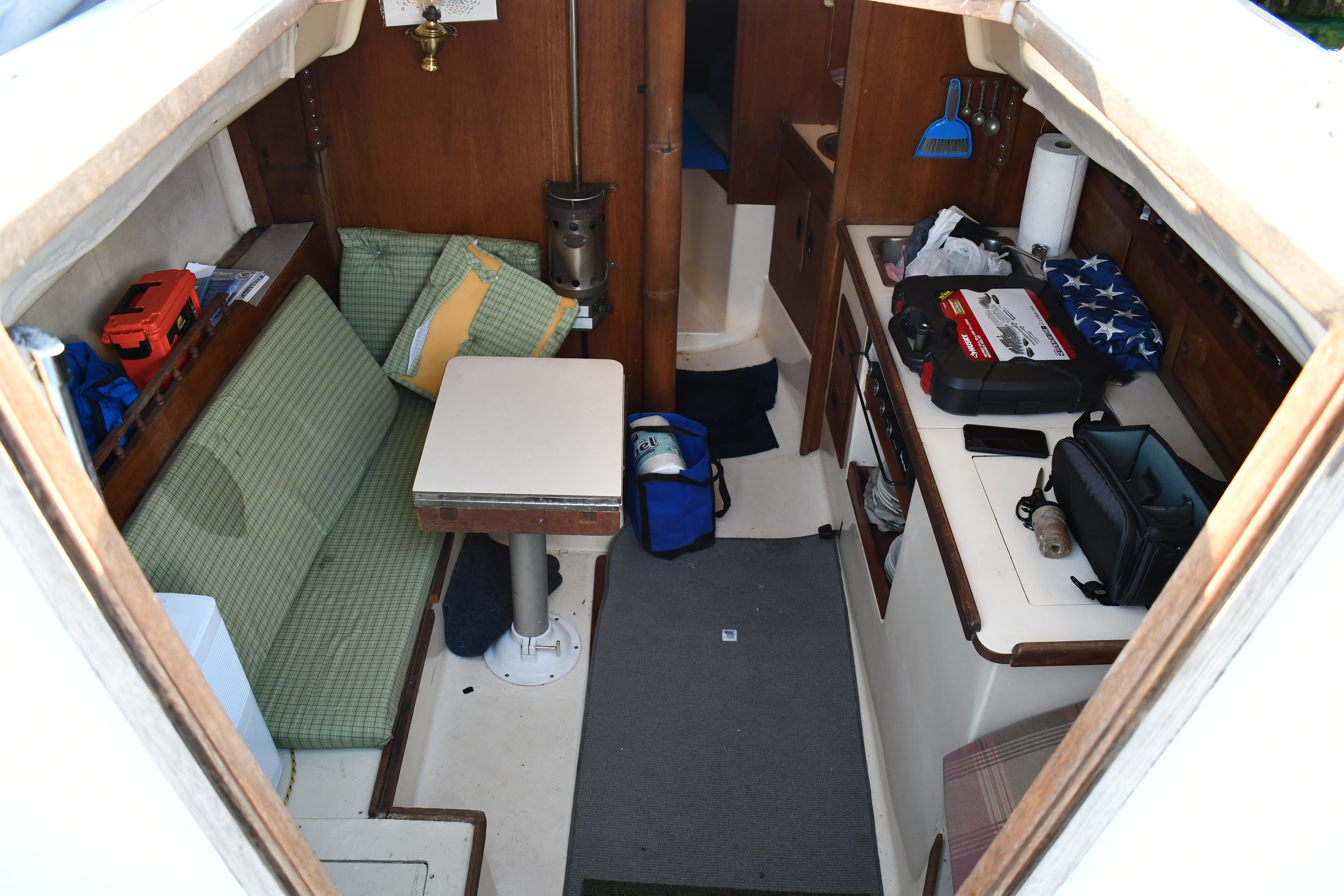 Interior looking forward